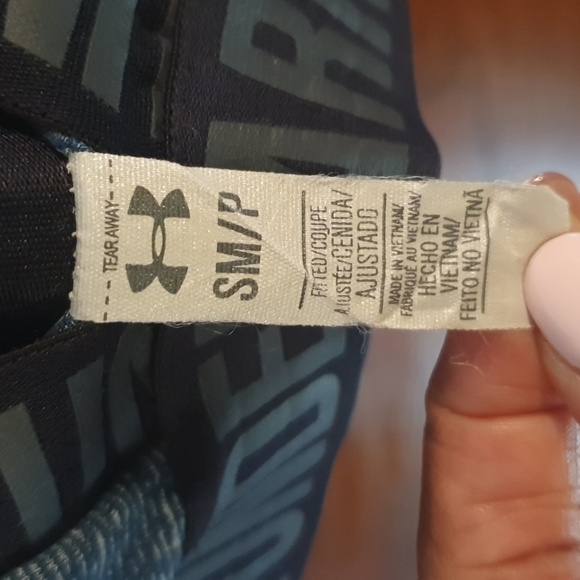 Under Armor WMNS Bandage SpellOut Sports Bra sz Small - Picture 2 of 3